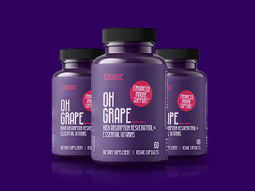 Groove Launches Next-Generation Oh Grape Resveratrol Supplement with Added Zinc for 360° Wellness Support